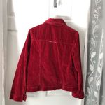 J.Jill Ribbed Cotton Corduroy Jacket Jeweled Buttons snap front women sz S Photo 10