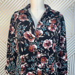 Lulus Such a Beauty Black Floral Button-Up Dress Photo 3