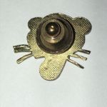 Pink Panther Cartoon Character Vintage Enamel Pin Yellow Photo 3