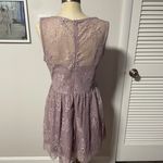 Lila Rose Lilac Lace Dress Photo 3