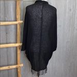 AQUA  Cocoon Fringe Poncho One Size NWT Photo 5