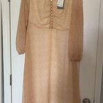 Yellow floral dress Size M Photo 0