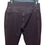 Alo Yoga  High-Waist Lounge Legging in Oxblood Heather Size Small Photo 7