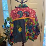 Women's Life Style Multicolor Beaded Embroidered Denim Jacket Size M Size M Photo 7