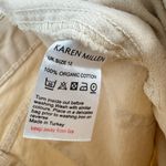 Karen Millen Karen‎ Millen Wide Leg Jeans in Cream Sz 8 NWOT Photo 4
