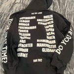 Black Hoodie with Red Lips Graphic by Kid Laroi Size M Size M Photo 2