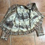 Chico's Chico’s Fringed Tweed Ina leopard print Jacket size 0 Photo 5