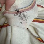 Volcom Volcam striped long sleeve crop top womens size XS G10 Photo 3