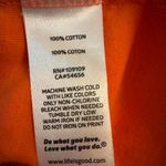 Life is Good Women's Orange V-Neck Mom Mimosa T-shirt Sz Medium Photo 4