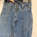 Abercrombie & Fitch NWT Ultra High Rise Mom Jean Sz 24 Belted Tie Waist Photo 8