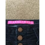Tinseltown  Women's Juniors Jean Shorts Cuffed Bottom Size 1 Dark Wash Blue Photo 2