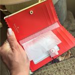 Kate Spade Authentic  Popsicle leather bifold snap/zip/ID Wallet Photo 2