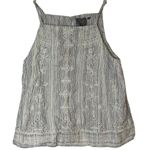 VanessaVirginia Lined Keyhole Back Eyelet Embroidered Tank Top Photo 4