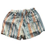 Briggs New York  |  Blue and Orange Striped Shorts Estilo style Photo 1