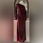 Donna Karan New York Social Occasion Asymmetric Sequined Gown, Size 4 NEW $595 Photo 4