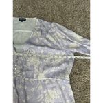 Summersalt The Cinched Waist Caftan Dress vintage floral lavender Maxi Boho M Photo 6