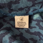 Blank London Shirt Blue Multicolor Mixed Colorful Artsy Art To Wear Size Medium Photo 9