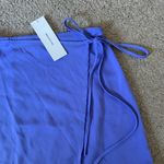 Urban Outfitters blue / purple mini skirt size small with lace on bottom NWT Photo 7