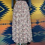 Vintage Neo Nostalgia Rayon Maxi Floral Skirt. Lined. Elastic Waist. Size Small. Multiple Photo 1