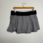 Lululemon Heather Lux Multi Black 13" Pace Rival Skirt Photo 1