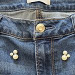 Kensie Jeans Perry Pearl Embellished Blue Jeans 8/29 GUC Photo 8