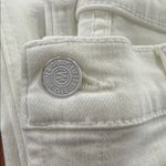 MOTHER The Mid Rise Dazzler Ankle Fray Women's White Jeans Size 31 Photo 14