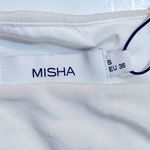NWT MISHA Emer Jumpsuit in Ivory, size 4 White Photo 5
