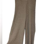 ZARA  Tan Knit Wide-Leg Pants NWOT Photo 0