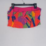 Soleil‎ Abstract On The Low Pleated Tube Top Size Medium Pink Photo 3