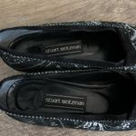 Stuart Weitzman Paisley Dress Shoes Heels Women’s Size 7.5 AA Black Gray Slip On Photo 4