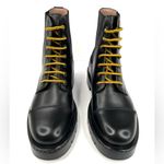 Salvatore Ferragamo Rosco Leather Platform Chelsea Combat Ankle Boots Size US 5 Photo 8