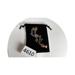 Enamel KOI Gold Fish Moveable Articulated Pendant Charm Cloisonné Orange Photo 13