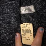 Von Maur NWT  Woman's Cowl Neck Charcoal Sweater Size Small Photo 1
