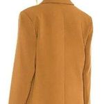 ASTR The Label Long Sleeve Single Breasted Boyfriend Blazer Caramel Women's S Tan Photo 1