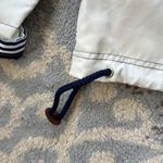 Vintage Mullberry Street Nautical Jacket Cream Navy Medium Blue Photo 7