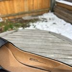 Abound  Audry Black Faux Leather Block‎ Heel Pump size 6.5 Photo 6