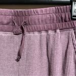 Zyia  Active Don’t Wake Me Thermal Waffle Knit Loungewea Joggers- Size Large Photo 7