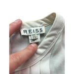 Reiss Valentin US 4 Beige Taupe Sheath Dress Pleated Career Party Cocktail Photo 8