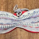 Victoria's Secret  Strapless Printed Swim Top Photo 0