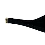 Victoria's Secret Womens  Solid Black Strapless Bandeau Swimsuit Bikini Size M Photo 11