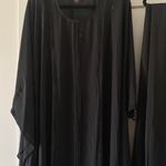 Saudi Abaya Black Kaftan Style With Black Stone Details Size 54 Brand New Photo 0