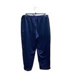 Apt. 9  Intimates Satin Drawstring Pajama Pants Navy Blue Size XXL Glam Summer Photo 7