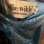 Ellie Wilde Light Blue Sparkly Dress Photo 4