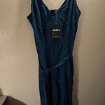 Forever 21  Jumpsuit /long/SP Teal size small NWT Photo 6
