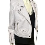 BLANK NYC | Pure Motivation Vegan Leather Moto Jacket w/ Quilting Stitch Small Photo 12