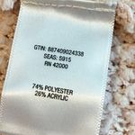 Adam Levine  Open Front Waterfall Cardigan Sweater Size XS Light Pink Chunky Knit Photo 5