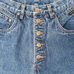 Vintage 90s Western Ethics Jeans Co. Denim Shorts Blue Size 27 Photo 6