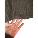 ZARA  Dark Gray Short Sleeve Cozy Pullover Knit Sweater Women Sz M Photo 5
