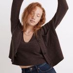 Madewell Upton Wool-Blend Cardigan Sweater in good condition. Size M Photo 1