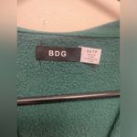 BDG Urban Outfitters  Green Hooded Sleeveless Sweatshirt Dress SZ XS Photo 3